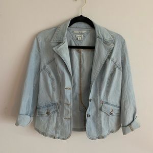 Tommy Hilfiger vintage denim blazer